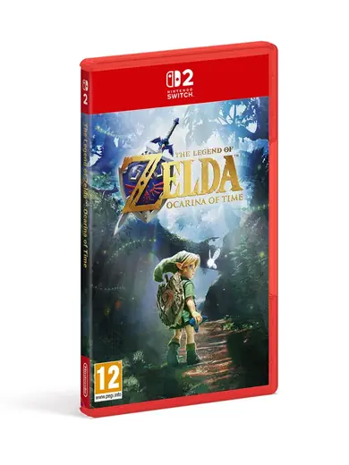 Boîte du jeu The Legend of Zelda: Ocarina of Time pour Nintendo Switch 2